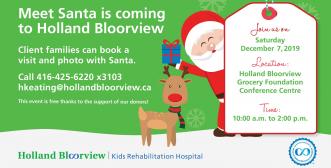 Santa at Holland Bloorview