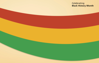 Black history month flag