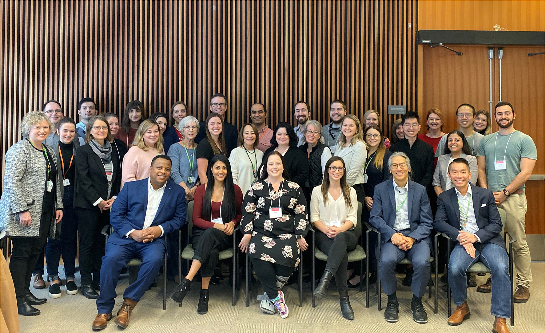 Photo of participants from the first annual brain-computer interfaces (BCI) Kids Canada Meeting held on Nov. 15th 2019 at Holland Bloorview.