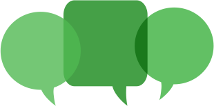 An illustration of some dialogs bubbles