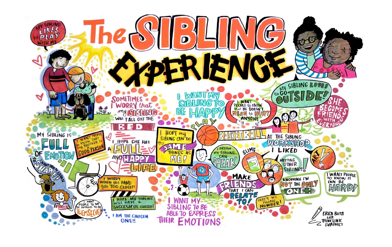 The Sibling Experience drawing
