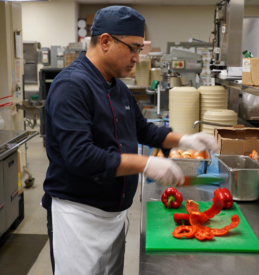 Chef is preparing some food