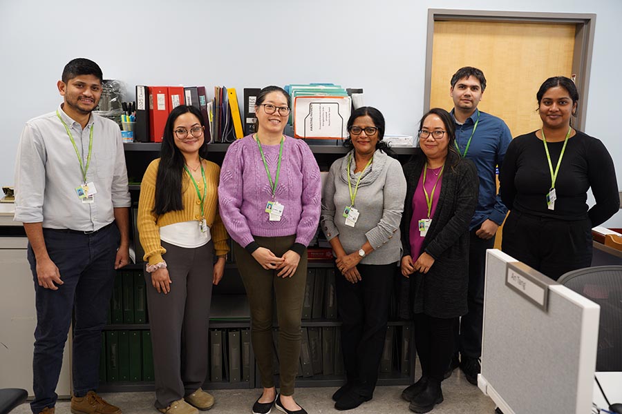 Viji and the Health Information Management team.