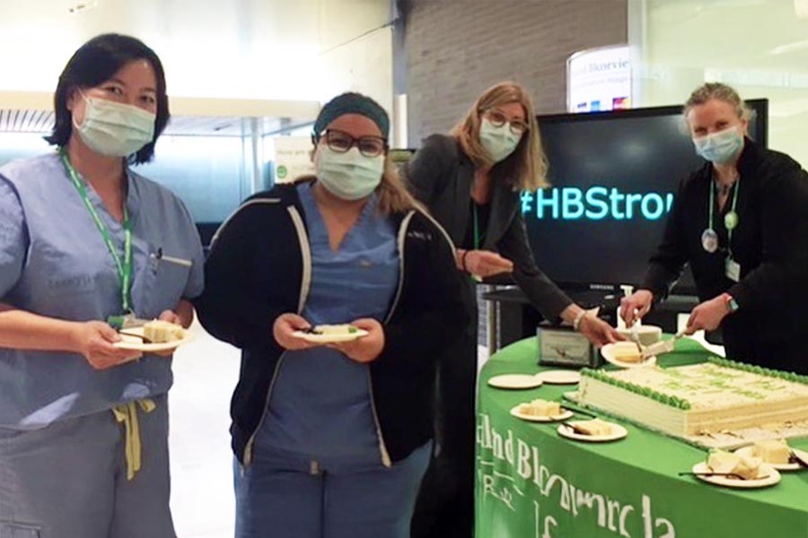 Julia Hanigsberg helps celebrate the resilience and courage of Holland Bloorview staff during the COVID-10 pandemic