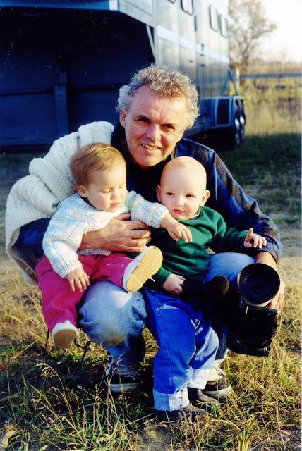 Robert, Fraser, and Hallee when they were infants