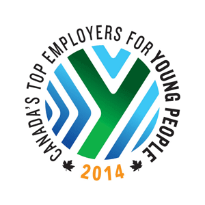 Canada's Top Employers For Young People 2014 logo