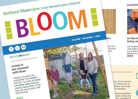 Collage of newsletter images and stories