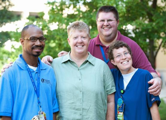 This hospital trains and hires students with disabilities