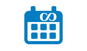 calendar in blue