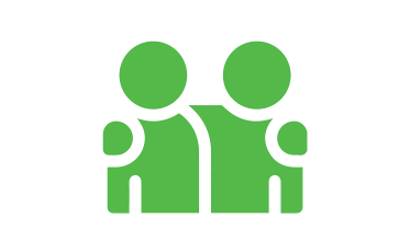 people icon in green