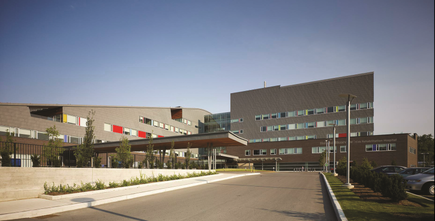 Outside shot of the Holland Bloorview building