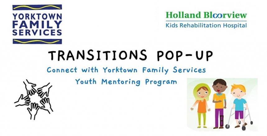 transitions banner for yorktown event