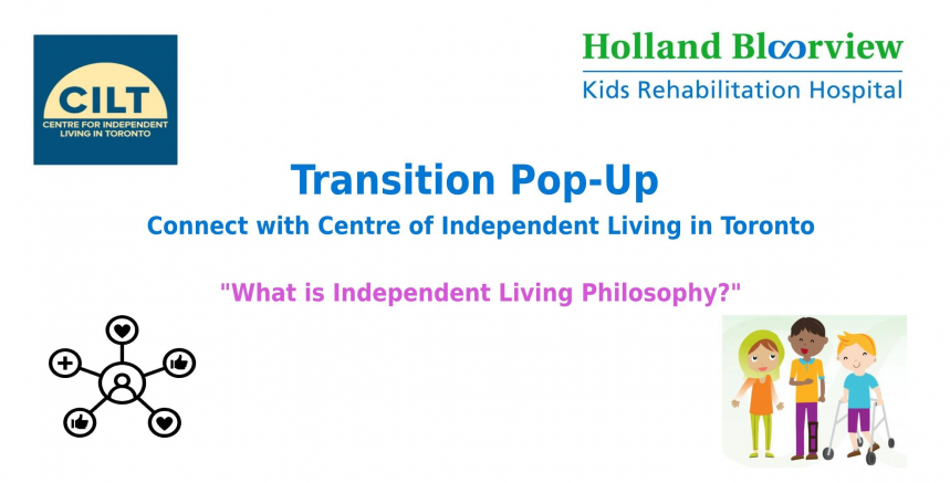 transitions banner for CILT event