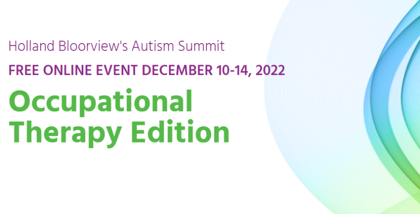 banner graphic for autism summit
