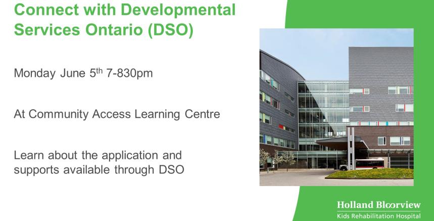 Connect with Developmental Services Ontario (DSO)