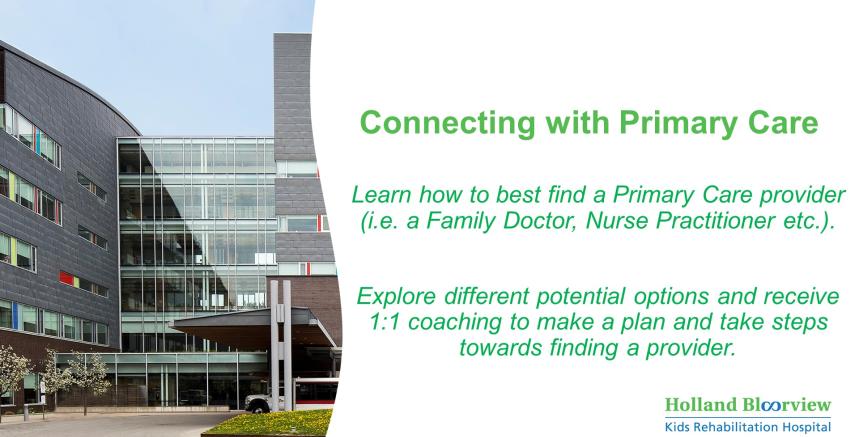 Connecting with Primary Care