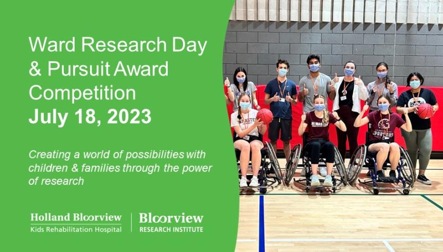 Ward Research Day and Pursuit Award Competition 2023 Holland