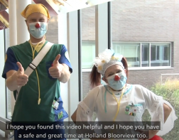 preview of video featuring clowns wearing masks