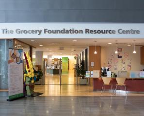 Outside shot of The Grocery Foundation Resource Centre 