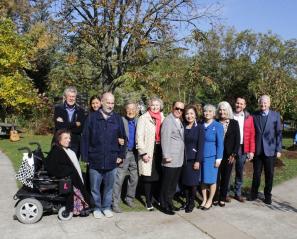 Tree planting group on October 15