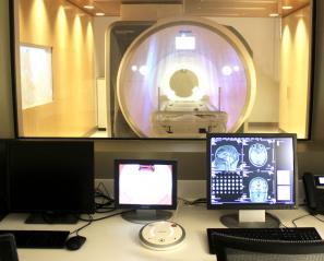 control room for MRI