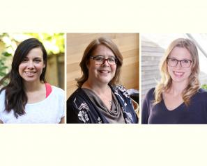 2021 BRITE winners - Brandon Rufino, Daniela Chan-Viquez, Dr. Jessica Brian, and Joanne Wincentak