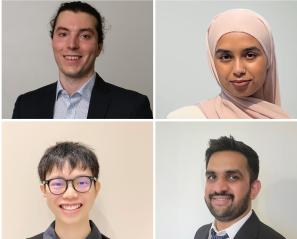 2024 - 25 graduate student scholarship award recipients from the University of Toronto