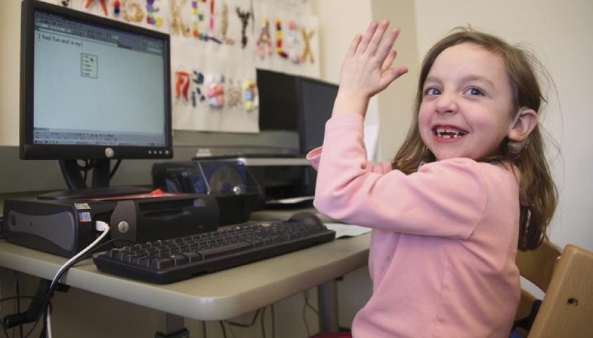 Writing aids are used for children who are not able to use a pen to write