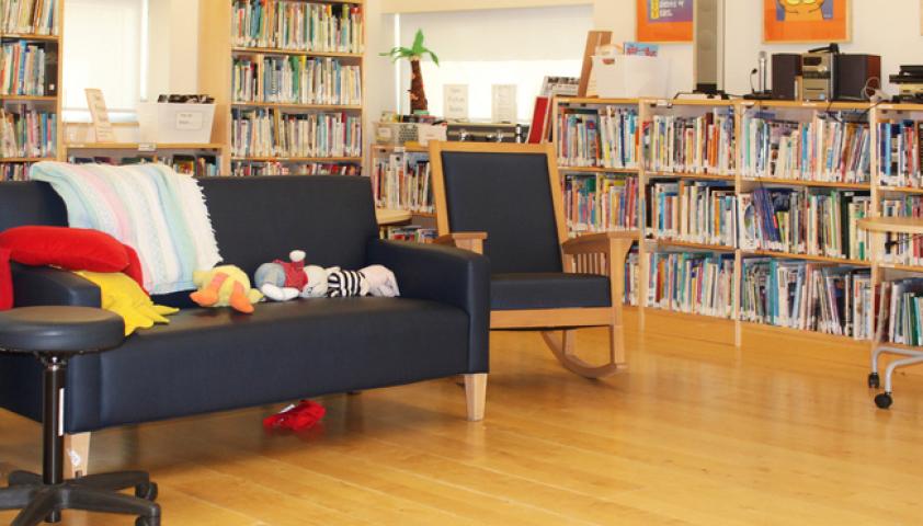 A fully accessible library where all students learn the joy of reading