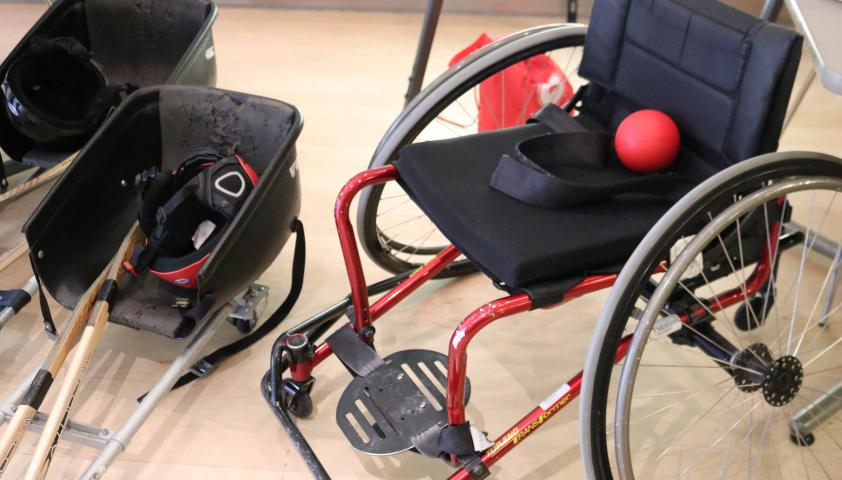 Adapted sports equipment