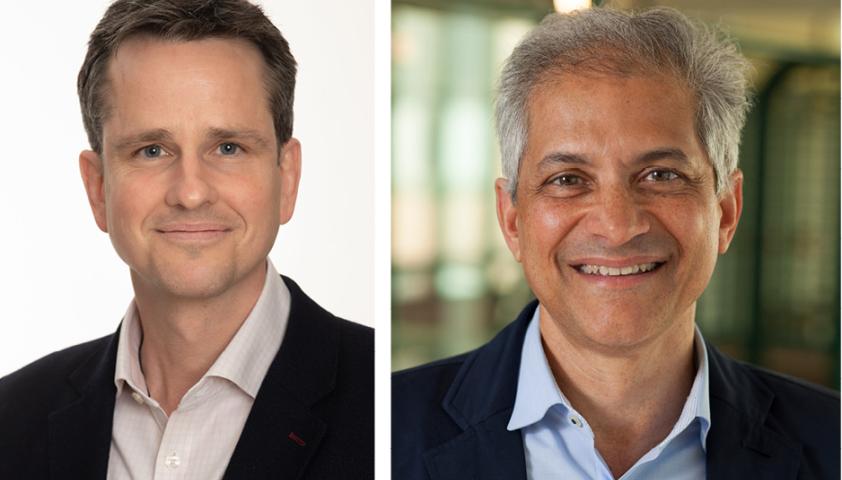 Drs. Richard Gardner and Unni Narayanan, orthopedic surgeons at SickKids