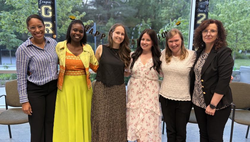 group of women standing together