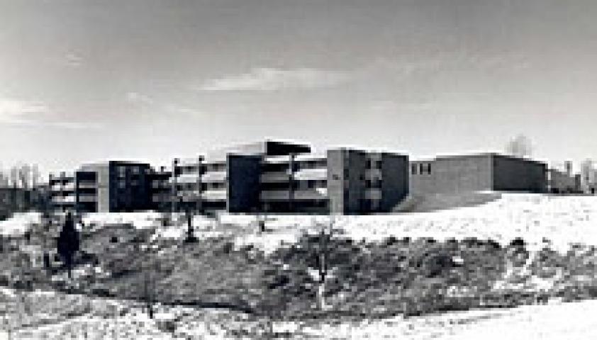 Photo of three-storey building