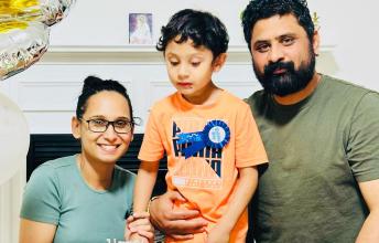 Somya, Ruddy and Ruddy's father