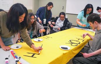 YAC members participate in an advocacy workshop