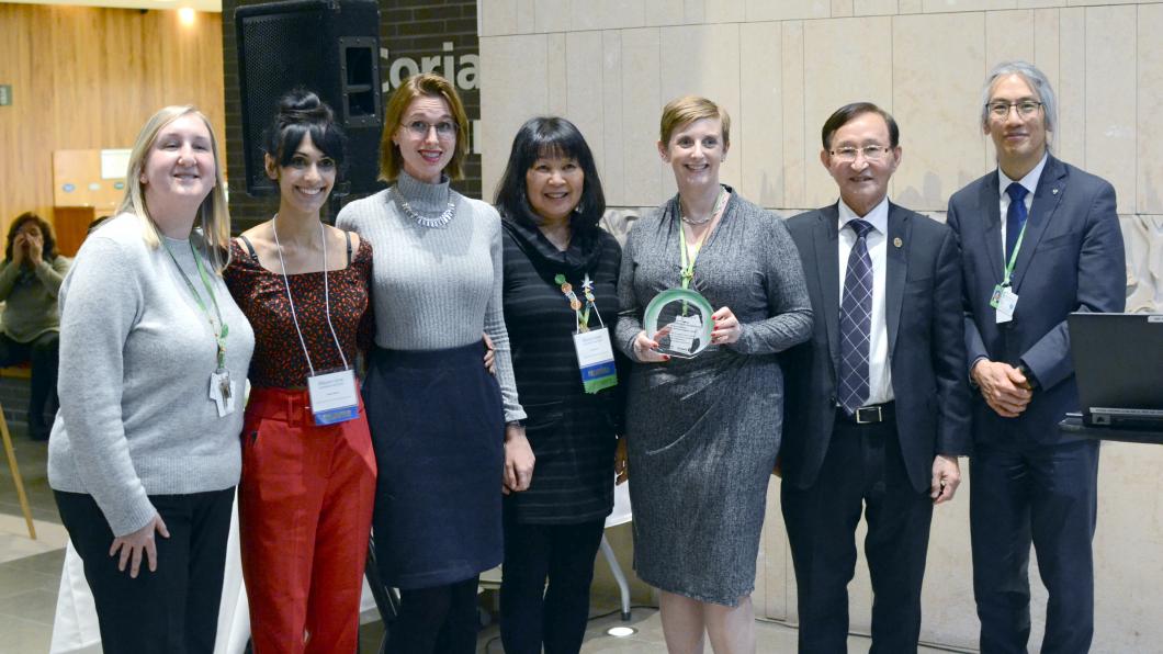 Award recipients at the BRI Symposium.