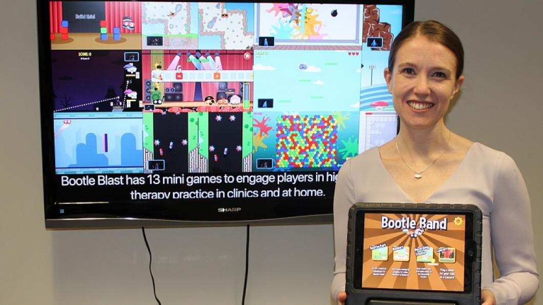 Dr. Elaine Biddiss has received a CIHR grant to launch a pilot study of Bootle Blast, a mixed-reality video game to help children improve their upper motor function.