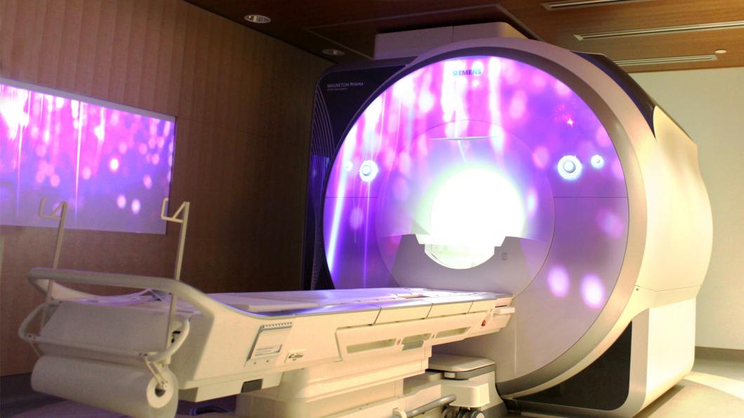 research MRI scanner room