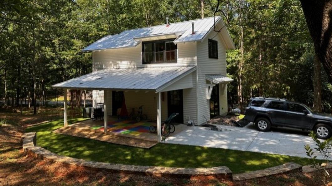 An au pair and a cottage are part of a family’s care plan for their son