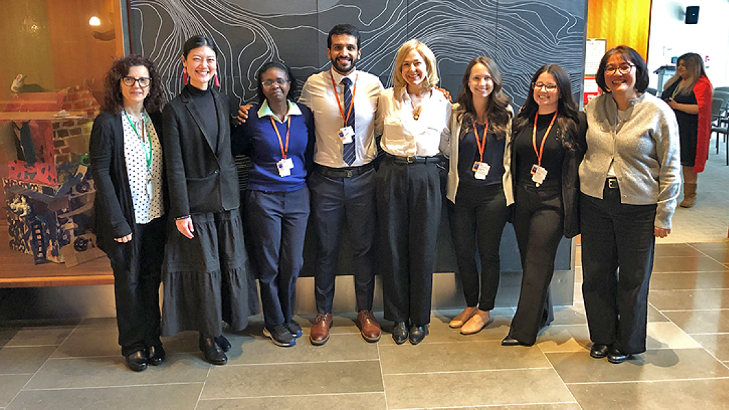 Team photo residents and fellows at this year's Roszel Research Day 2025