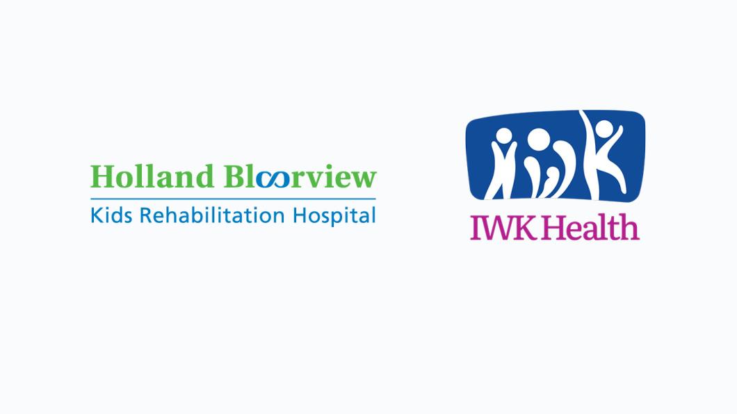 Holland Bloorview logo and IML logo