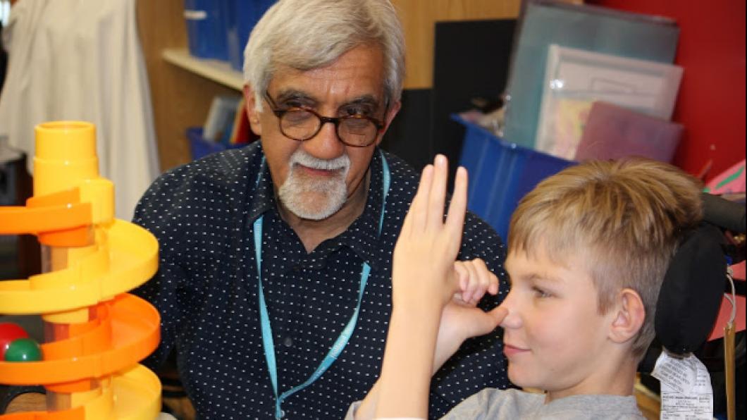 School volunteer honours his daughter's memory