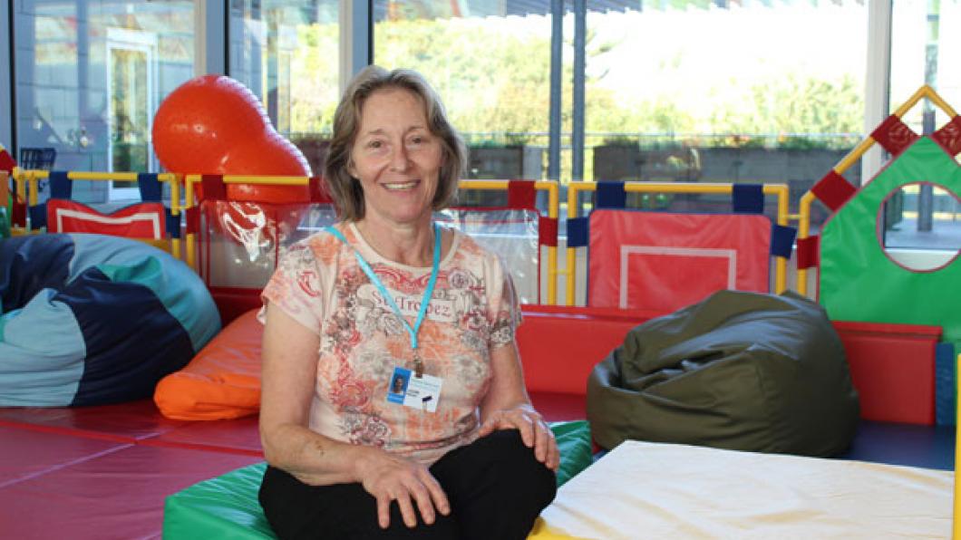 In my own words: Louise Ferrari, therapeutic playroom volunteer