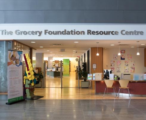 Outside shot of The Grocery Foundation Resource Centre 