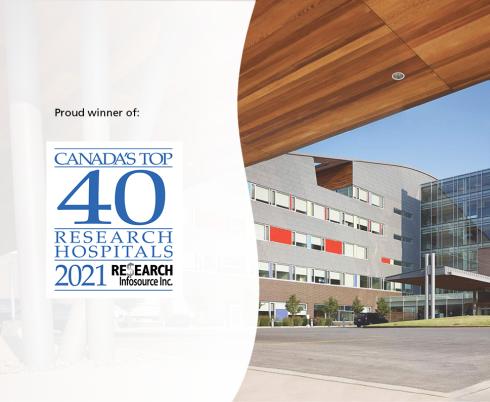 Holland Bloorview ranks among top three research hospitals (small tier) in Canada