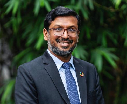 Portrait of Dr. Mamun