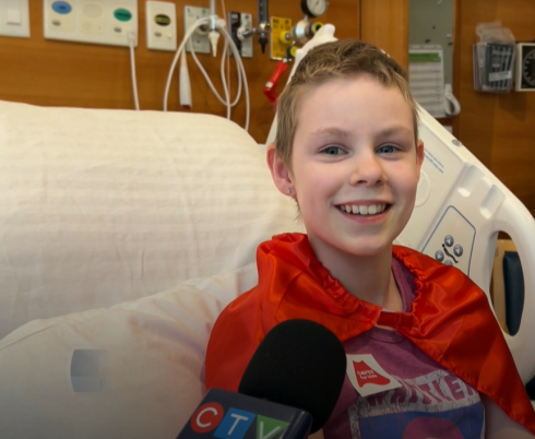 Inpatient client, Hannah talks about her exciting visit with the Toronto Sceptres