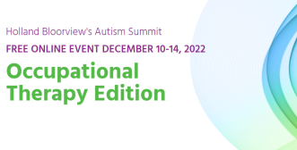 banner graphic for autism summit