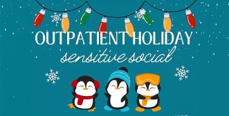 Outpatient holiday sensitive social poster