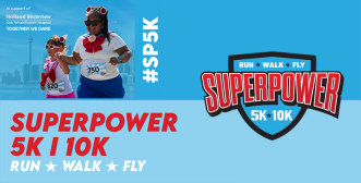 Superpower 5K/10K poster